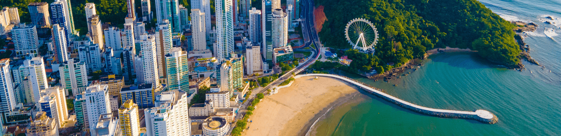 Tour Balneário Camboriú (sem ingressos) - Saindo dos hotéis de Itajaí