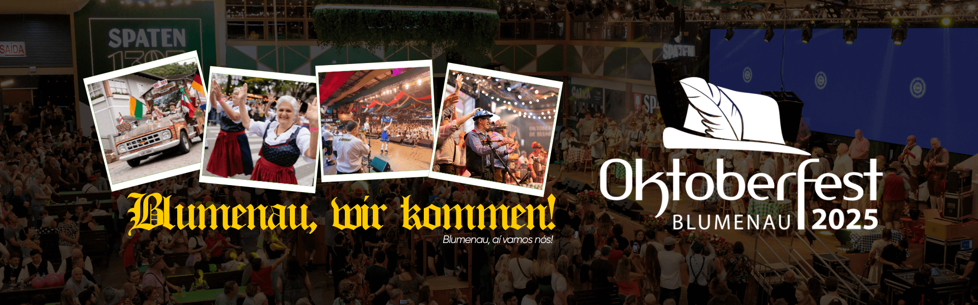 Oktoberfest Blumenau 2025 - Com ingresso - Saindo dos hotéis de Balneário Camboriú